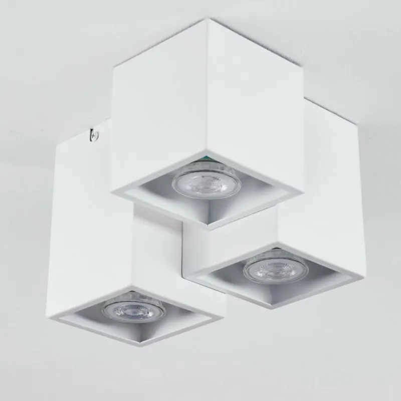 hofstein Plafonnier Karaka Blanc, 3 lumières