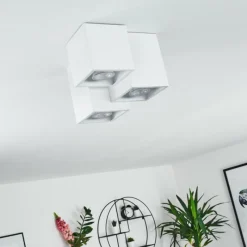 hofstein Plafonnier Karaka Blanc, 3 lumières