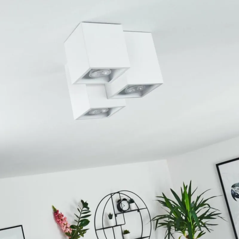 hofstein Plafonnier Karaka Blanc, 3 lumières