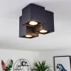 hofstein Plafonnier Karaka Noir, 3 lumières