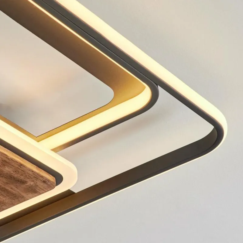 hofstein Plafonnier Kassambene LED Anthracite, Écru, 1 lumière