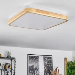 Luminaires Scandinaves-hofstein Plafonnier Kayyan LED Blanc, 1 lumière