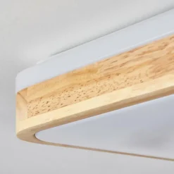 Luminaires Scandinaves-hofstein Plafonnier Kayyan LED Blanc, 1 lumière