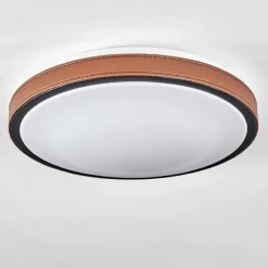 hofstein Plafonnier Kelva LED Brun, Noir, Blanc, 1 lumière