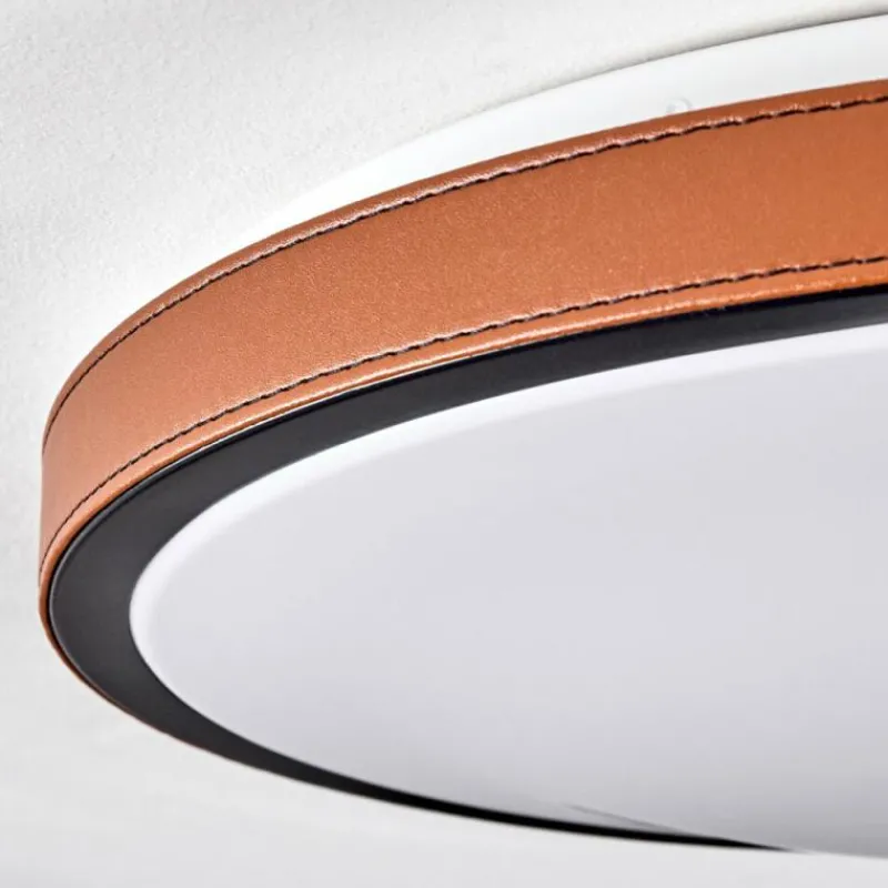 hofstein Plafonnier Kelva LED Brun, Noir, Blanc, 1 lumière