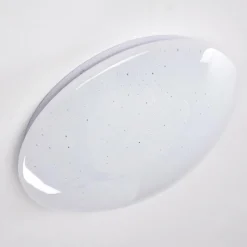 hofstein Plafonnier Kendal LED Blanc, 1 lumière, Télécommandes, Changeur de couleurs* Éclairage Led