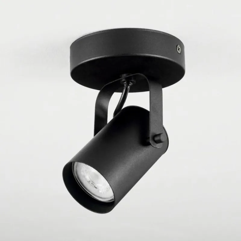 hofstein Plafonnier Kergus Noir, 1 lumière