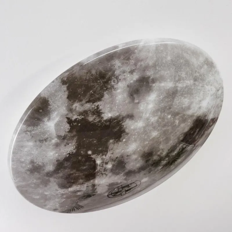 hofstein Plafonnier Keru LED Blanc, 1 lumière, Télécommandes