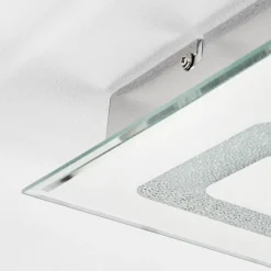 hofstein Plafonnier Kingsta LED Chrome, 1 lumière