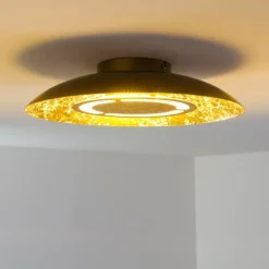 Lampes Dorées-hofstein Plafonnier KINOSIS LED Or, 1 lumière