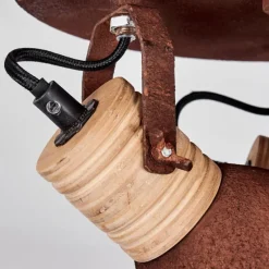 Lampes Industrielles-hofstein Plafonnier Kinzua Rouille, 3 lumières