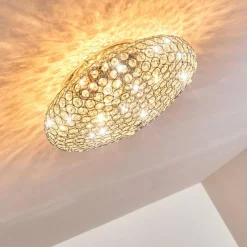 hofstein Plafonnier Klamila Chrome, 3 lumières