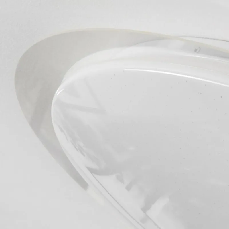 hofstein Plafonnier Klosters LED Blanc, 1 lumière, Télécommandes