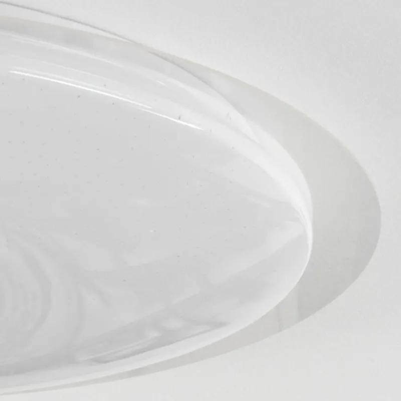 hofstein Plafonnier Klosters LED Blanc, 1 lumière, Télécommandes