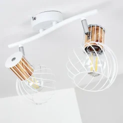 hofstein Plafonnier Koler Blanc, 2 lumières