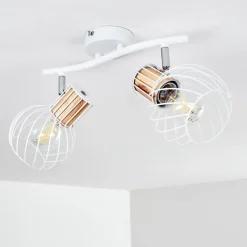 hofstein Plafonnier Koler Blanc, 2 lumières