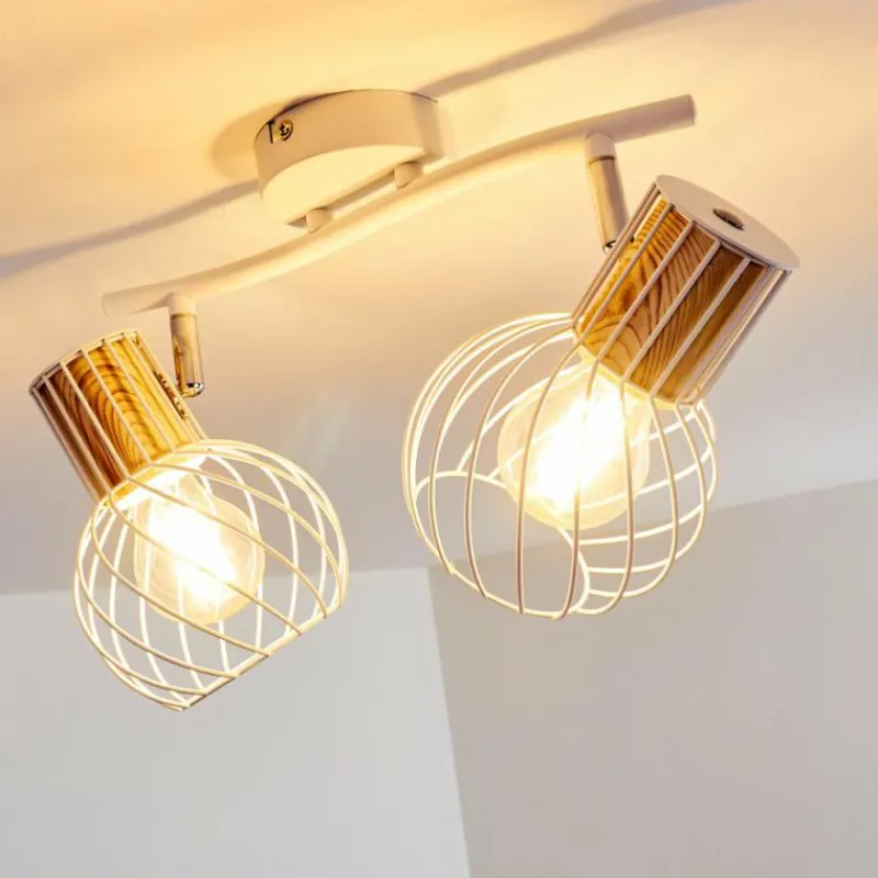 hofstein Plafonnier Koler Blanc, 2 lumières