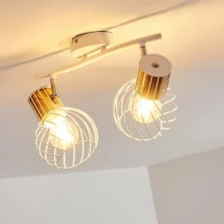 hofstein Plafonnier Koler Blanc, 2 lumières