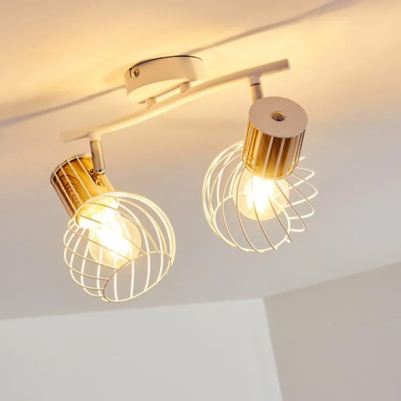 hofstein Plafonnier Koler Blanc, 2 lumières