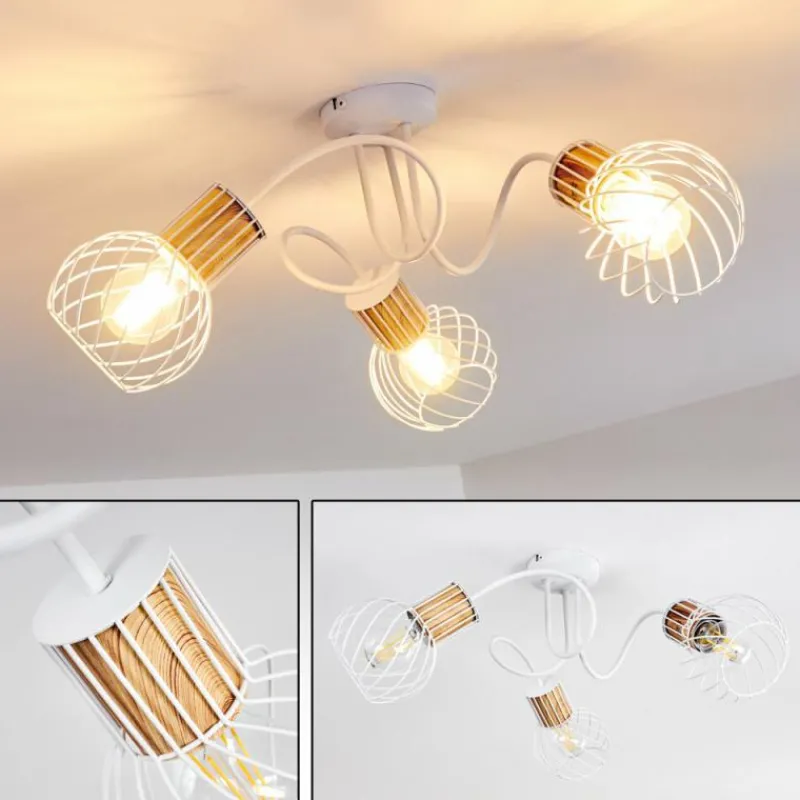 hofstein Plafonnier Koler Blanc, 3 lumières