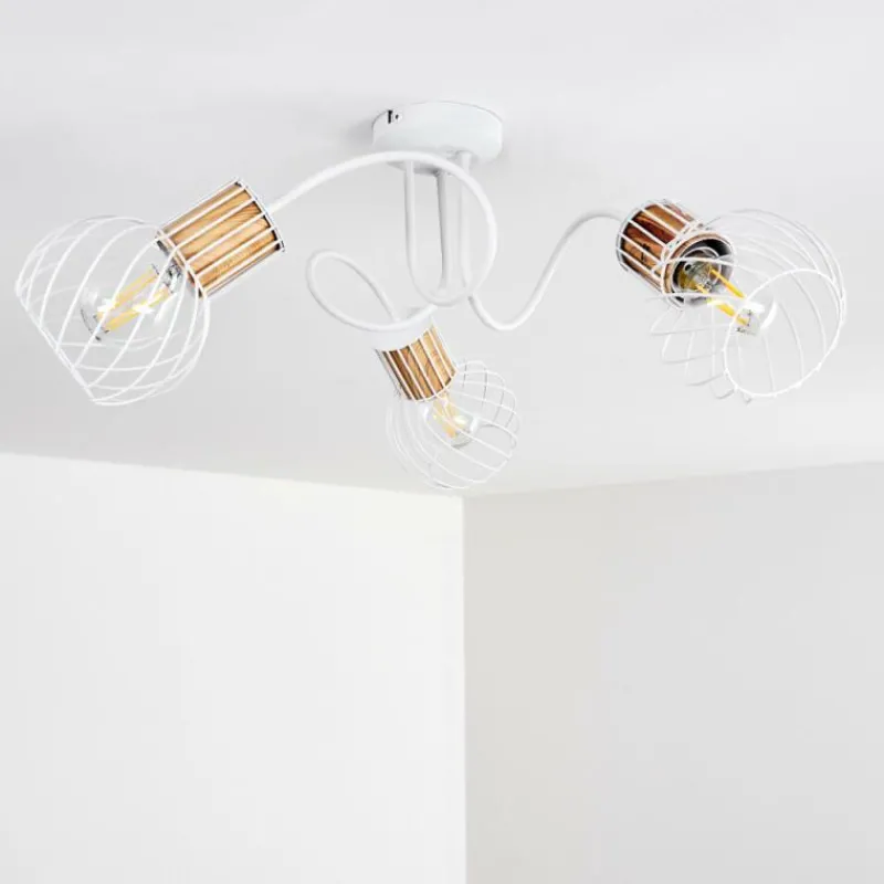 hofstein Plafonnier Koler Blanc, 3 lumières