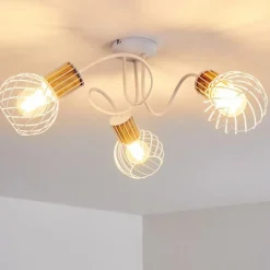 hofstein Plafonnier Koler Blanc, 3 lumières