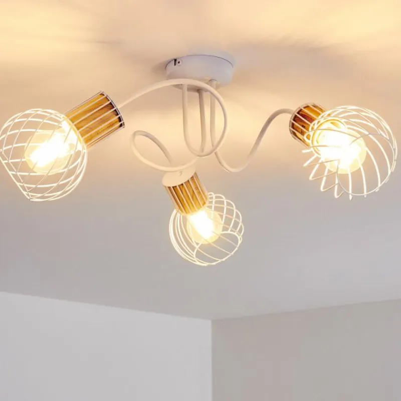 hofstein Plafonnier Koler Blanc, 3 lumières