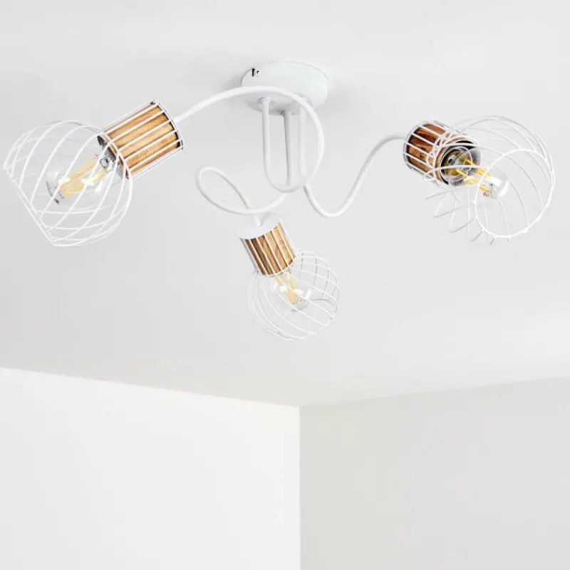 hofstein Plafonnier Koler Blanc, 3 lumières