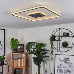 hofstein Plafonnier Kolo LED Blanc, 1 lumière, Télécommandes