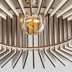 hofstein Plafonnier Konbongou Noir, 1 lumière