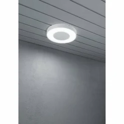 Luminaires Konstsmide Plafonnier Konstsmide Carrara LED Blanc, 1 lumière, Télécommandes