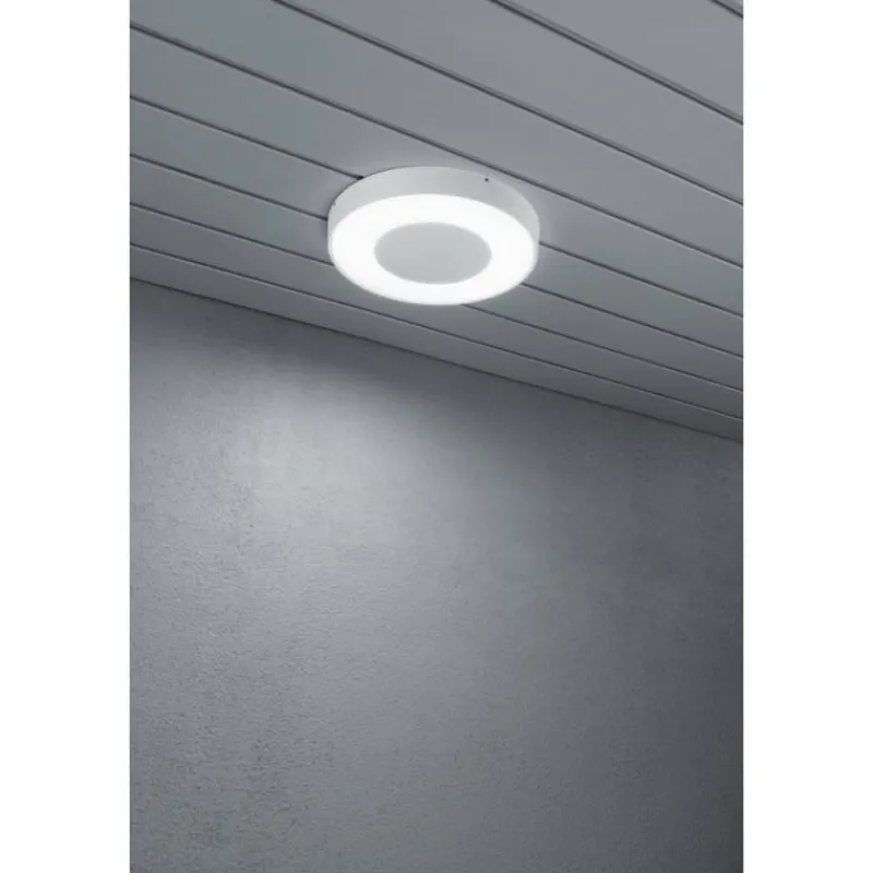 Luminaires Konstsmide Plafonnier Konstsmide Carrara LED Blanc, 1 lumière, Télécommandes