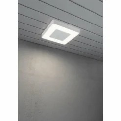 Luminaires Konstsmide Plafonnier Konstsmide Carrara LED Blanc, 1 lumière, Télécommandes