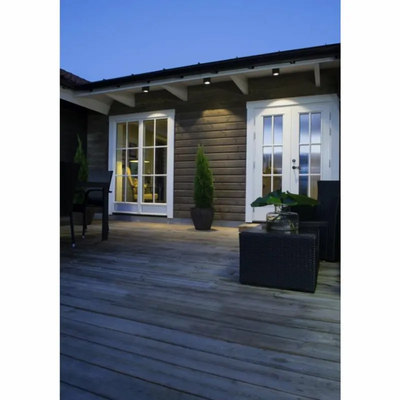 Luminaires Konstsmide Plafonnier Konstsmide Cesena LED Anthracite, Gris, 1 lumière