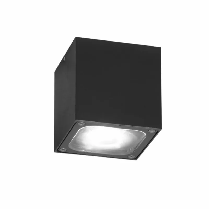 Luminaires Konstsmide Plafonnier Konstsmide Cesena LED Anthracite, Gris, 1 lumière