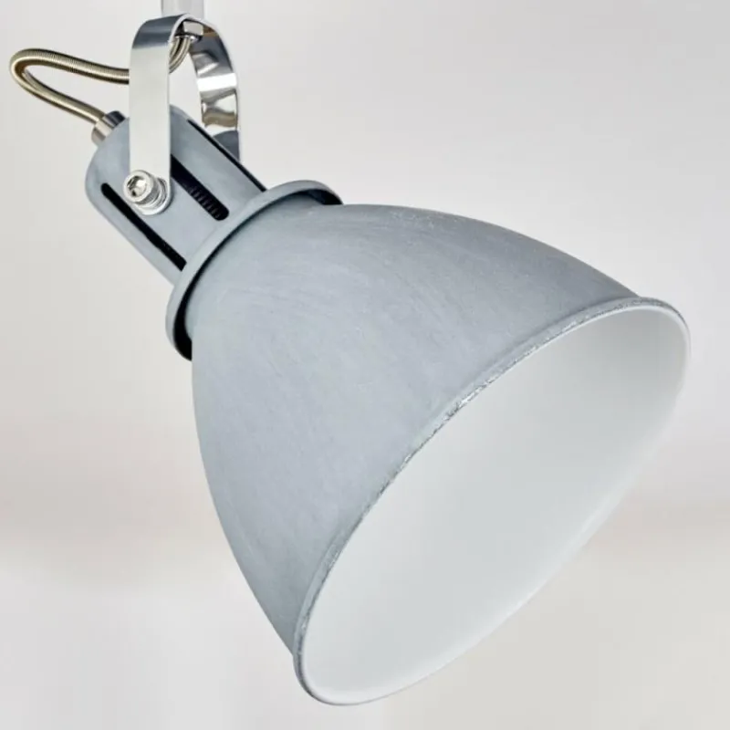 hofstein Plafonnier Koppom Bleu, Gris, 4 lumières