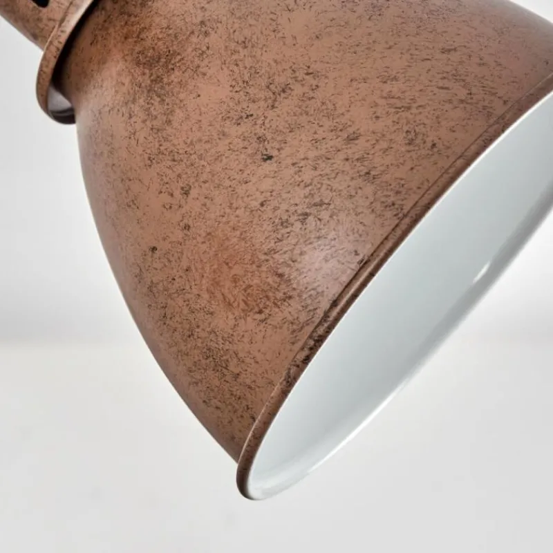 Lampes Industrielles-hofstein Plafonnier Koppom Rouille, 2 lumières