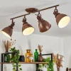 Lampes Industrielles-hofstein Plafonnier Koppom Rouille, 4 lumières