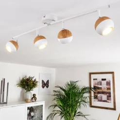 hofstein Plafonnier Kotaoa LED Blanc, 4 lumières