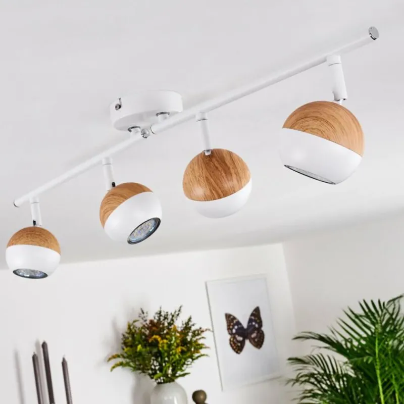 hofstein Plafonnier Kotaoa LED Blanc, 4 lumières