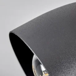 Luminaires Scandinaves-hofstein Plafonnier Kouek Écru, Noir, 2 lumières