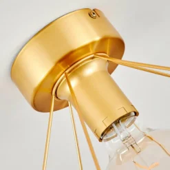 hofstein Plafonnier Koulamon Laiton, 1 lumière* Plafonniers