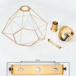 hofstein Plafonnier Koulamon Laiton, 1 lumière* Plafonniers