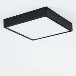 hofstein Plafonnier Kragos LED Noir, Blanc, 1 lumière