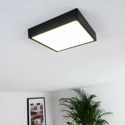 hofstein Plafonnier Kragos LED Noir, Blanc, 1 lumière