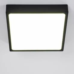 hofstein Plafonnier Kragos LED Noir, Blanc, 1 lumière