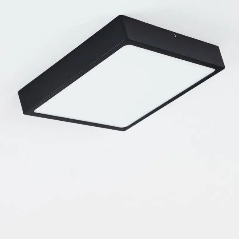 hofstein Plafonnier Kragos LED Noir, Blanc, 1 lumière