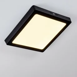 hofstein Plafonnier Kragos Noir, 1 lumière