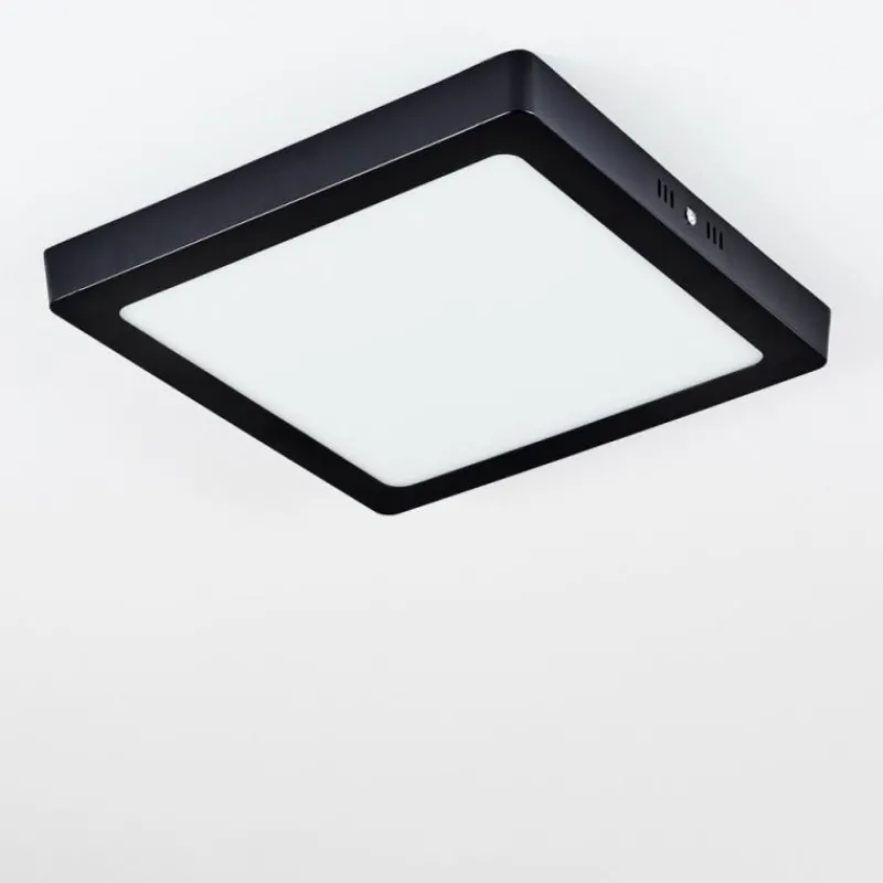 hofstein Plafonnier Kragos Noir, 1 lumière