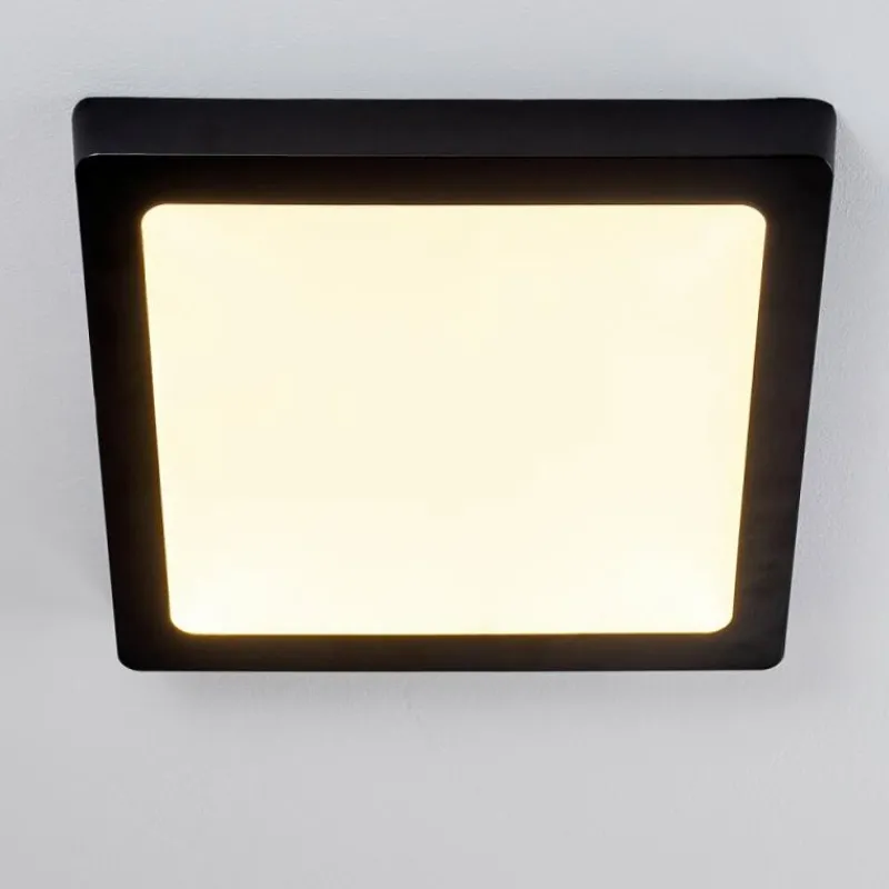 hofstein Plafonnier Kragos Noir, 1 lumière